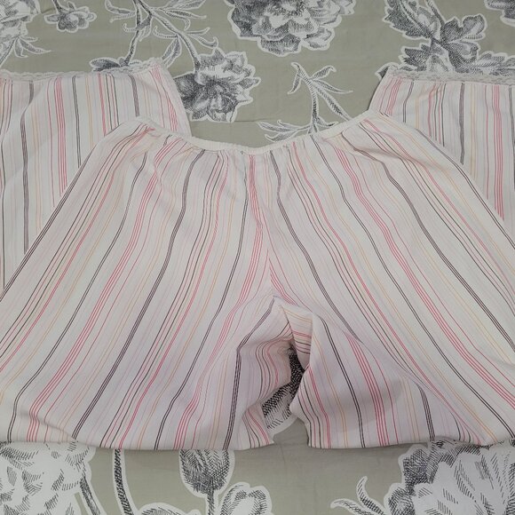 Vintage Calvin Klein Drawstring Waist 100% Cotton Pajama Bottoms Size Medium EUC - Picture 7 of 7